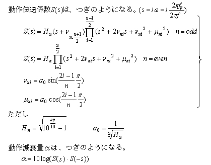 f特ｸﾞﾗﾌ[MHz]←ap,n,fp _平坦HPF