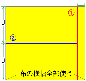 ソフトプリーツスカートの計算テスト